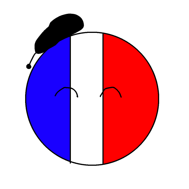 france countryballs