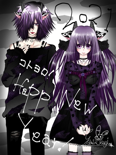 丑年擬人化パンク系