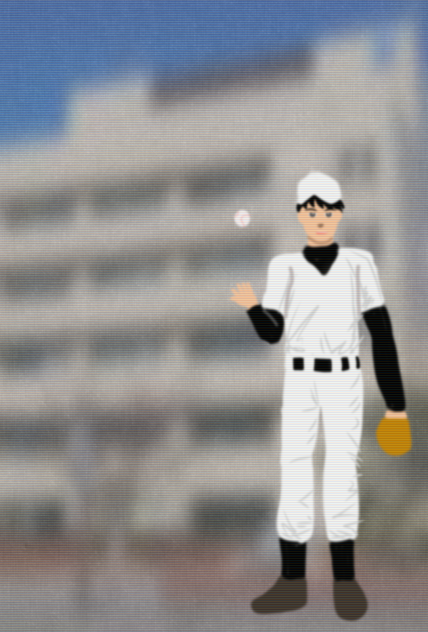 市役所室内野球