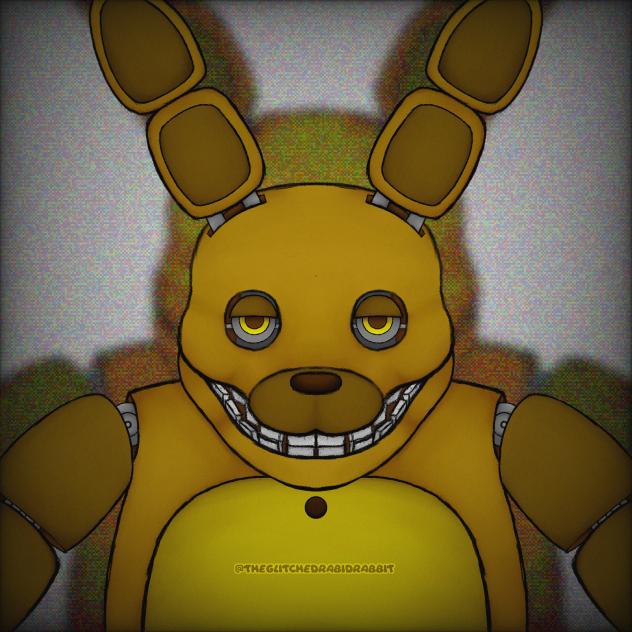 Spring bonnie fan art (FNAF)