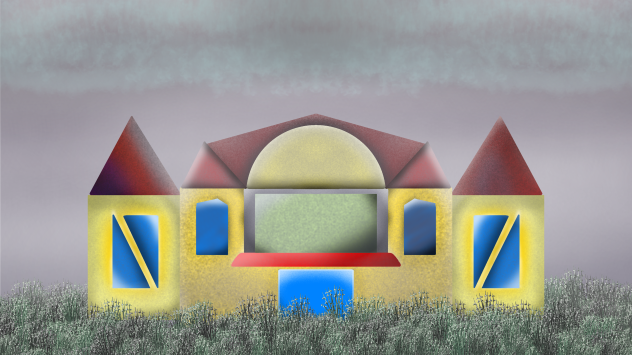 Туманный замок - ibisPaint