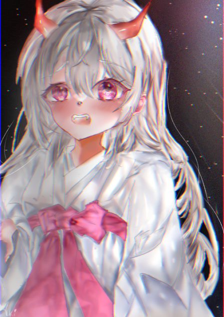 鬼の娘イラスト 鬼の娘ちゃん / りぼな さんのイラスト - ニコニコ静画(イラスト)