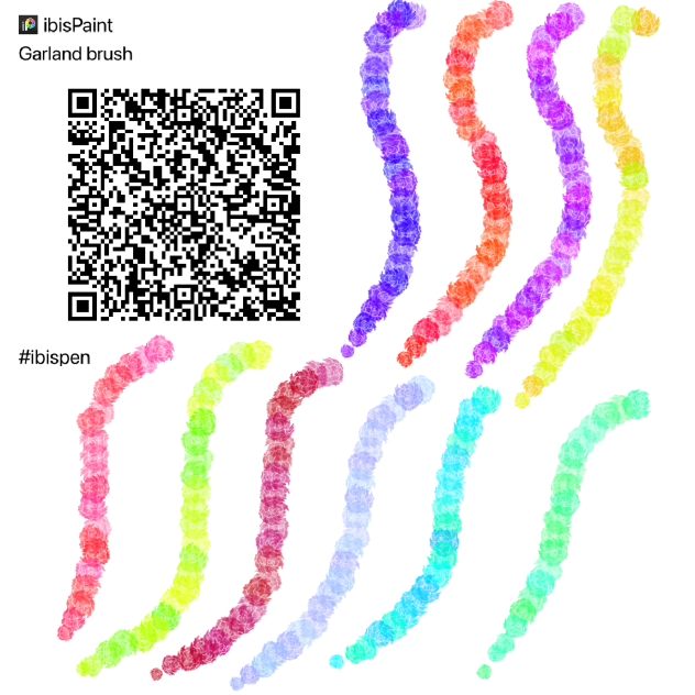 Garland brush 🌺💕