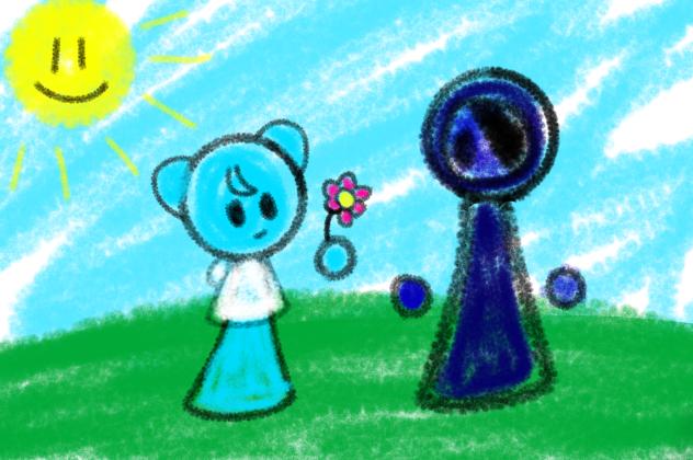 I made you a drawing brother!