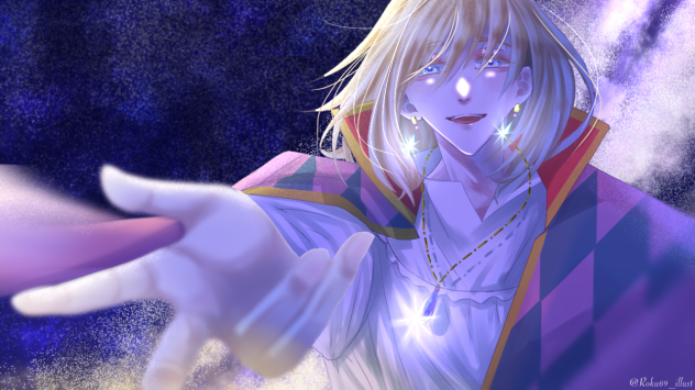 「さぁ、おいで。」星空ver.