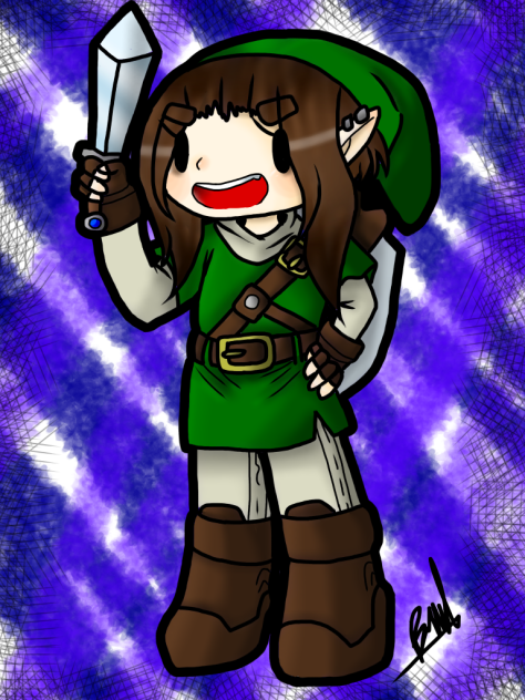 Speed-paint Cosplay de Link - ibisPaint
