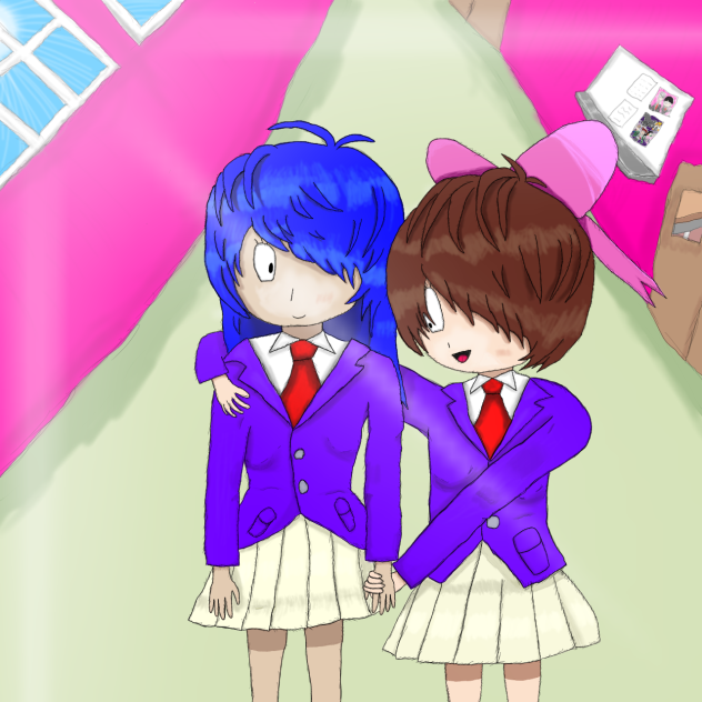 鬼太子ちゃんと水菜ちゃんその2