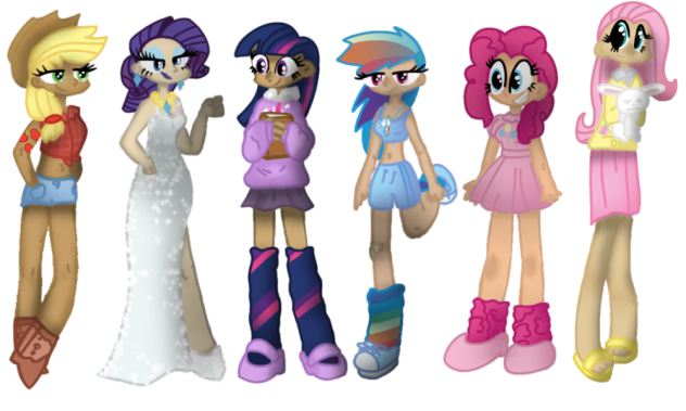 My little pony humanisation