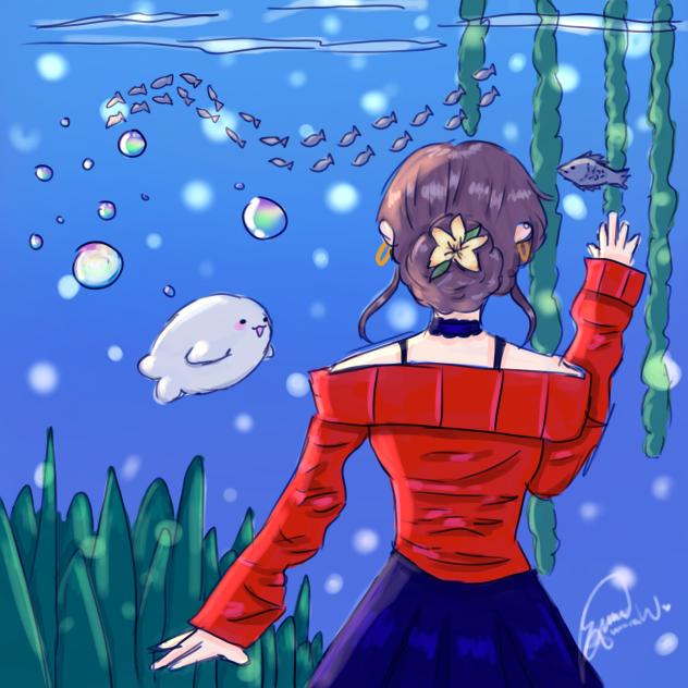 Aquarium Date Inspired by FFBWD