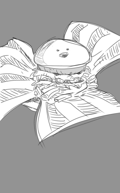happy burger - ibisPaint
