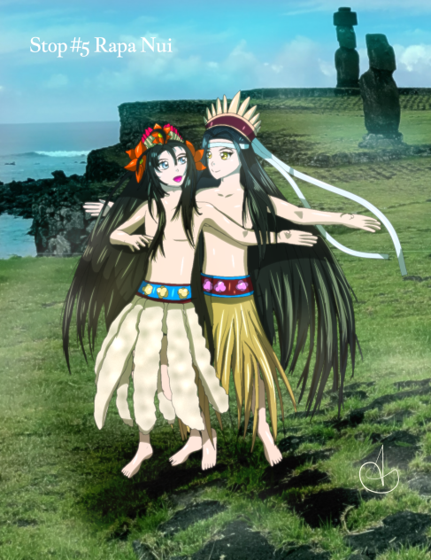 WangXian's Travel #5 Rapa Nui