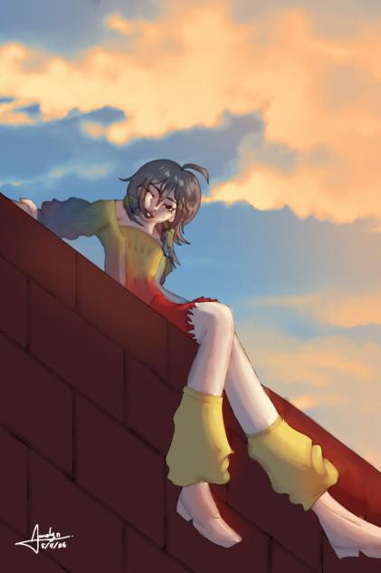 enjoying the view