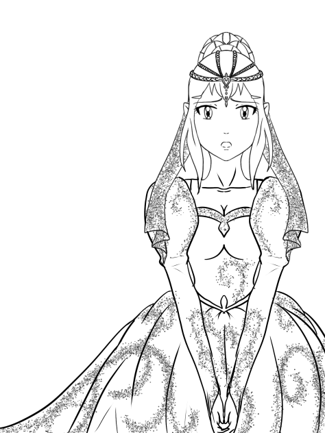The worried princess