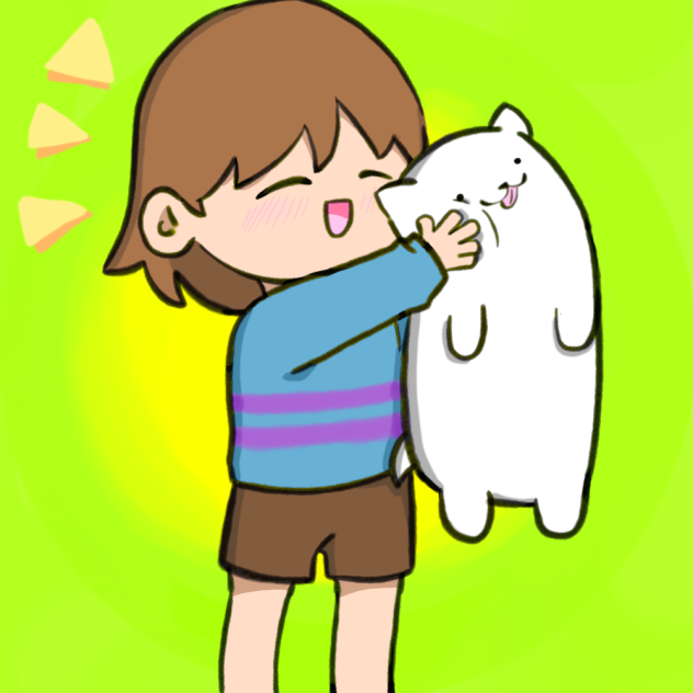 フリスクとイッヌ