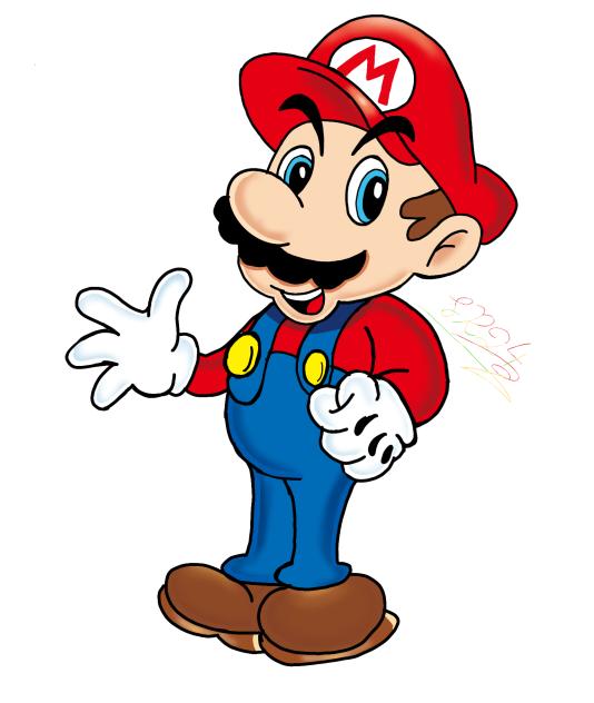 Super Mario Art Style
