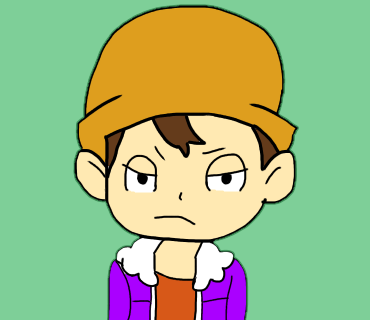 不機嫌風なテッペイくん