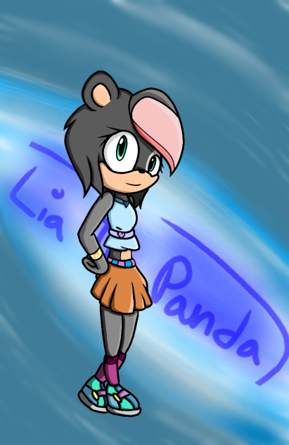 Lia the Panda -Speedpaint- - ibisPaint