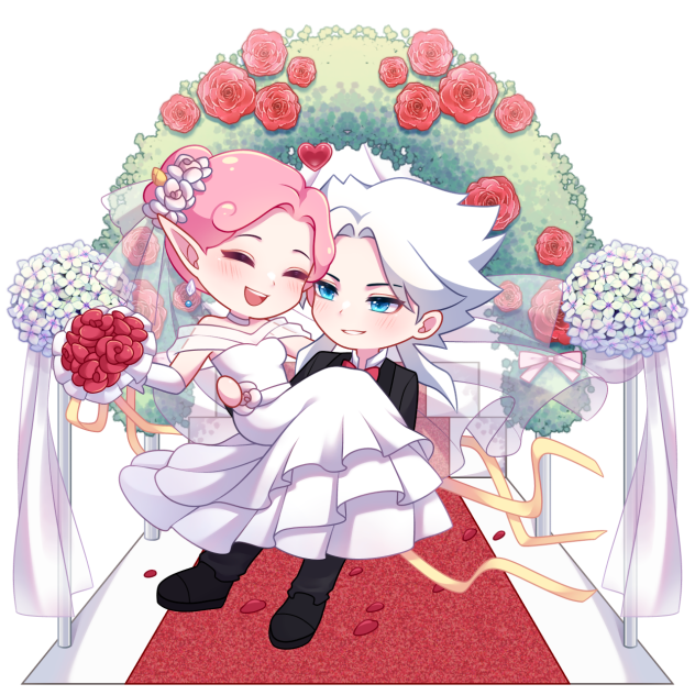 Wedding-speedpaint-ibis drawing