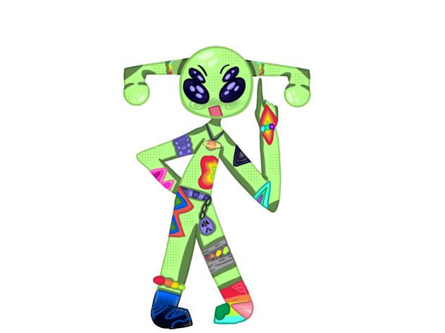 HELP ME NAME HER!!! SHE IS AN ALIEN