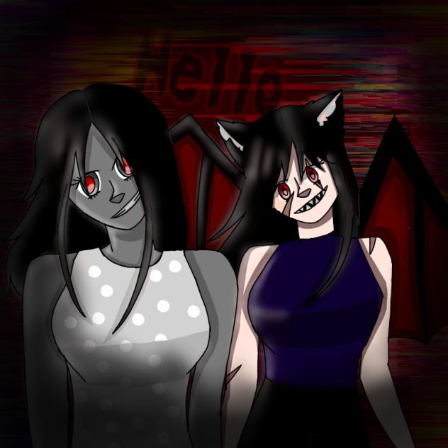 Birthday horror art game