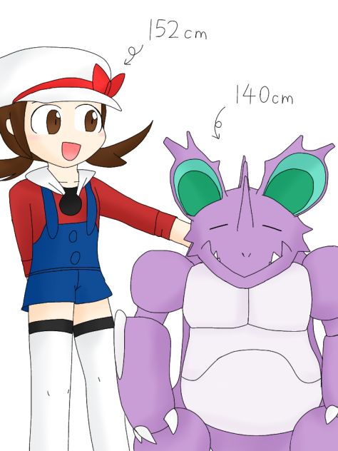 ニドキングの大きさ