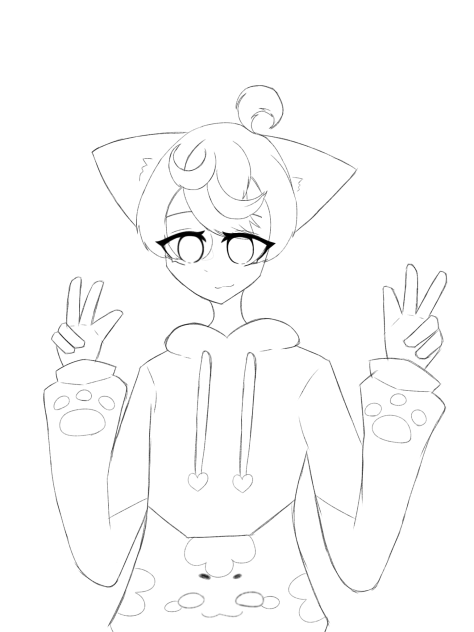 Smile~ re-make(Lineart)