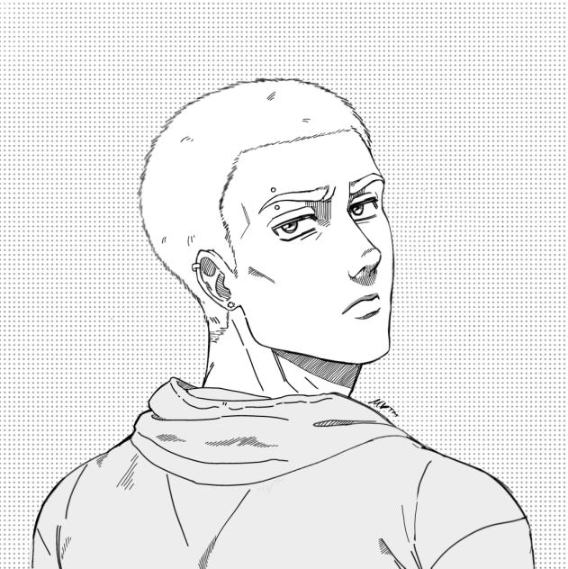 Guy with a Buzz Cut