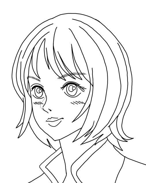 無題605 line drawing
