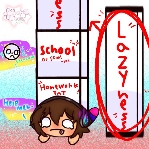 Me when I wanna Draw & Post but-
