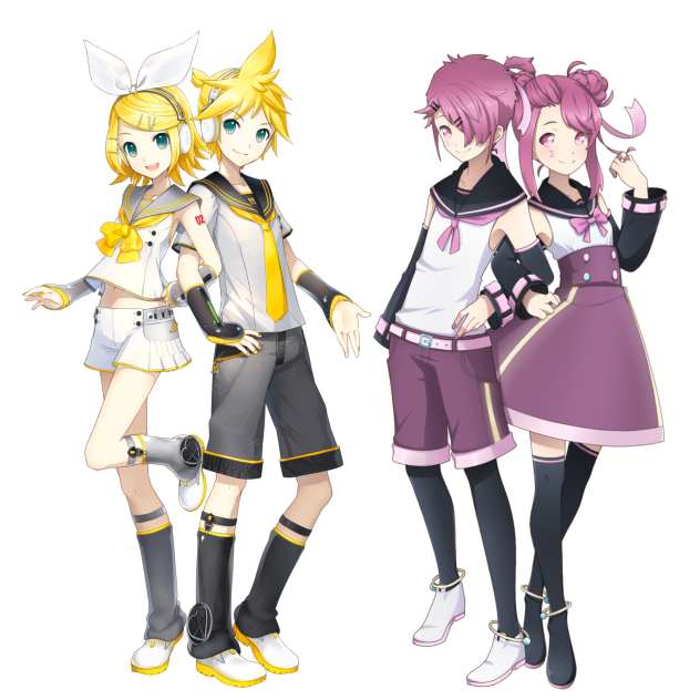 (Kagamine Rin & Len) (Itsuki Qin & Zen