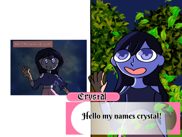 Fan art for the tale of three crystals