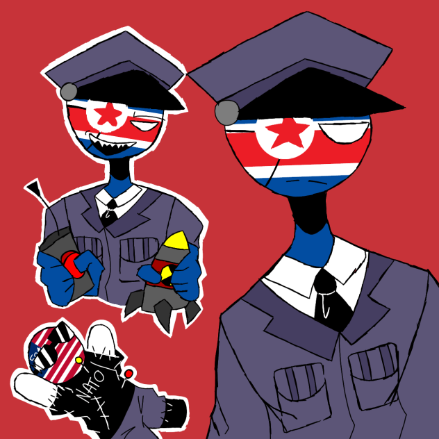North Korea Countryhumans 🇰🇵