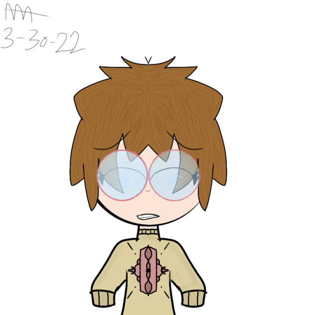 A hoodie that's too big ibisPaint