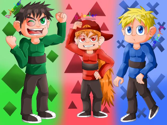 The RowdyRuff Boys 🖤❤️💙
