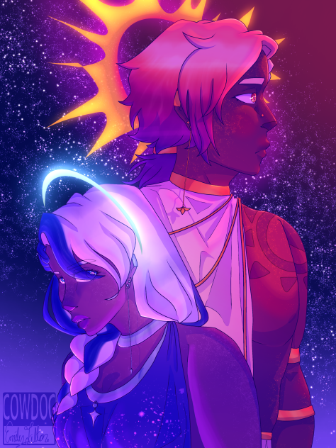 Helos and Callisto portrait