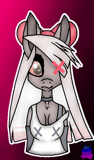 hazbin hotelasmlp,,vaggie,,