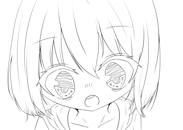 線画7