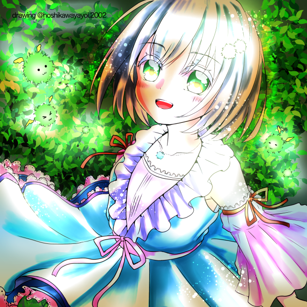 星川ヤヨイ様の線画お借りしました！！