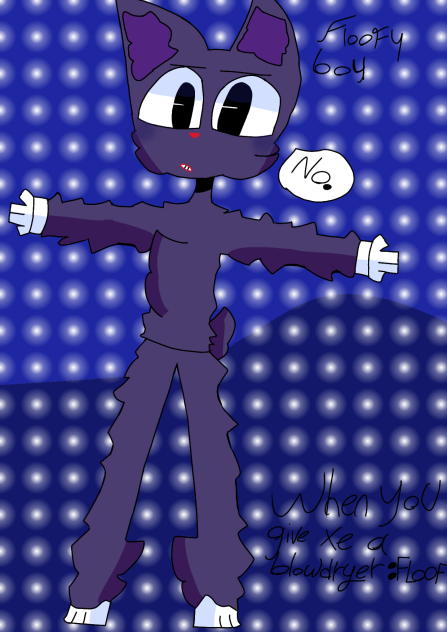 Xe is a Floofy Boi