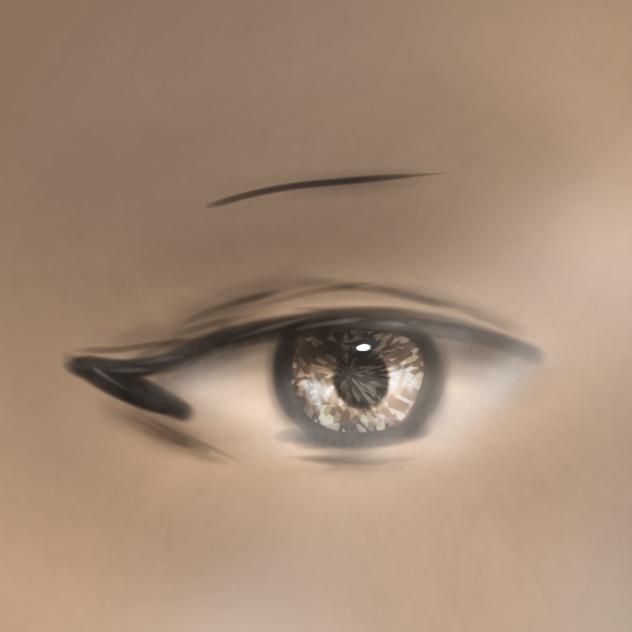 random eye drawingg