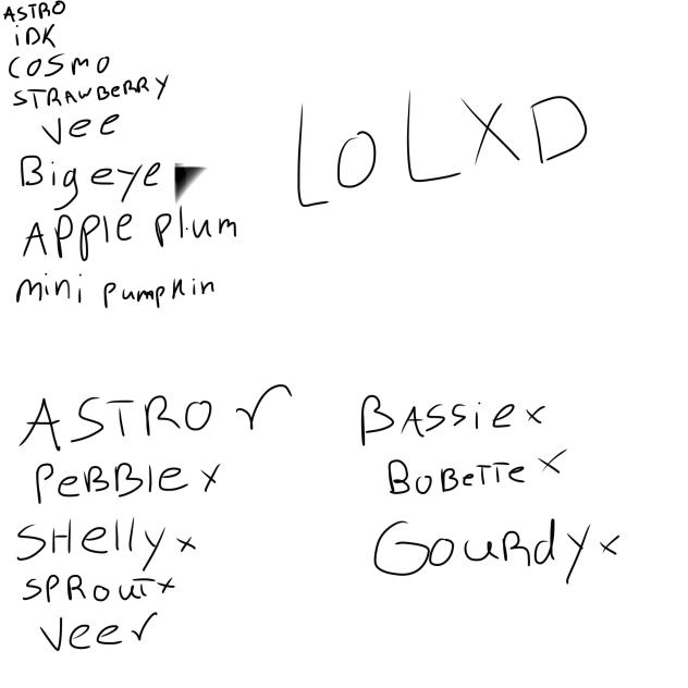 MY MOM IS GUESSING DW NAMES!1! (MAINS)