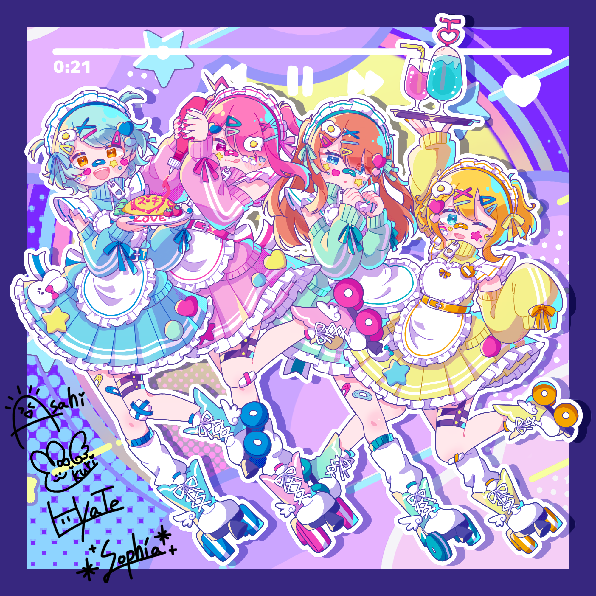 十四松 ジャージメイド ジャージメイドcgrん！ #ブルーロックfa #ブルーロックイラスト