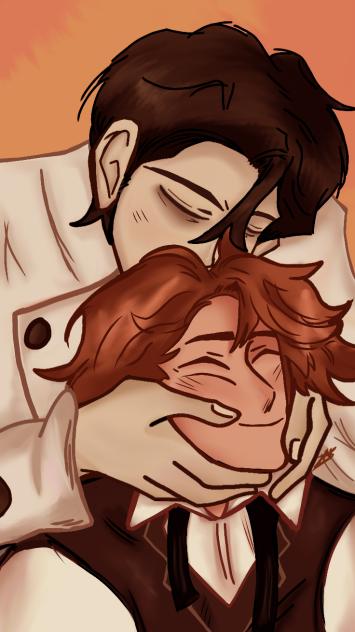 Vincent and Rody kiss