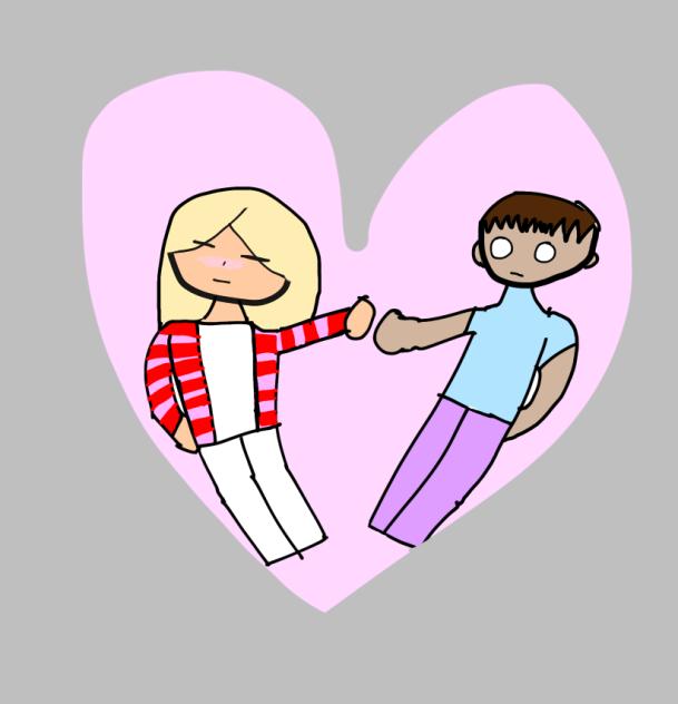 Karen and baren sitting in a tree