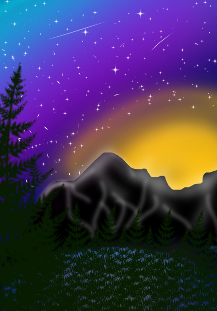 hidden lake 2 - ibisPaint