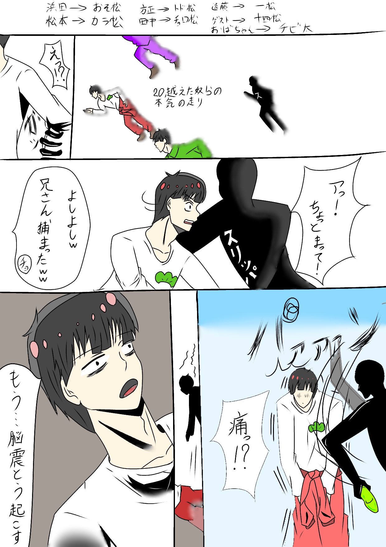 おそ松さん ガキ使 Ibispaint