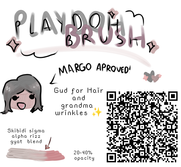 Playdoh brush ✨️