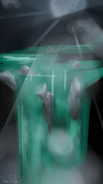 Landscape (Emerald Waterfall)