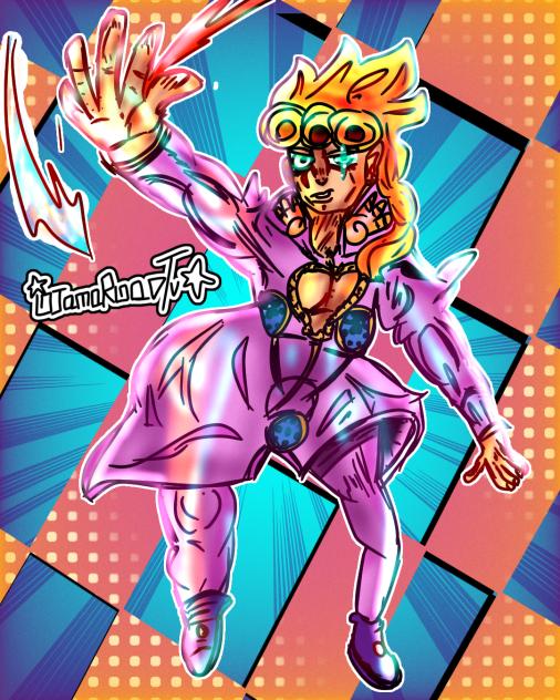 Giorno Giovanna JJBA Golden Wind