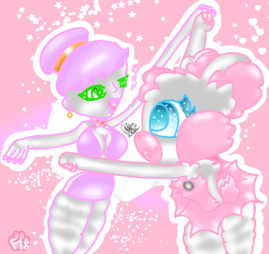 Emma x Millicent dancing FNaFtK 2